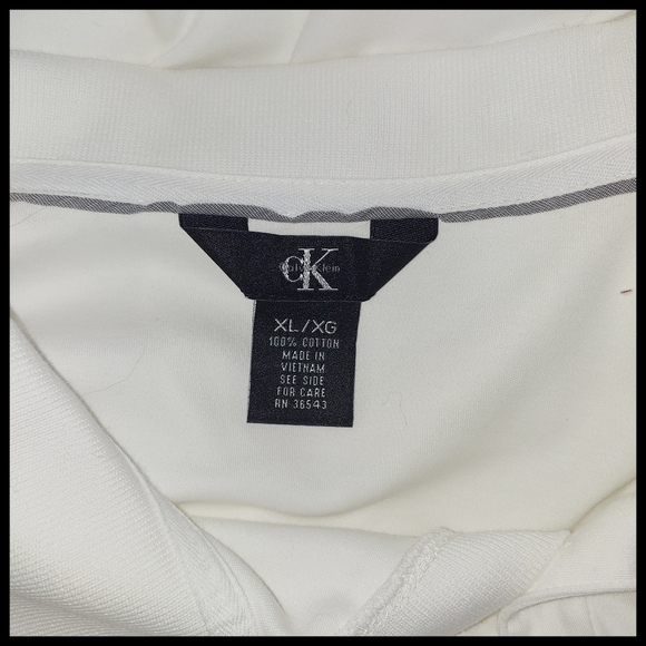 Calvin Klein White Polo - Picture 3 of 3
